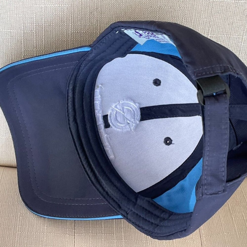 1338 Tryon Men Hat Blue Tone DETRIOT Baseball Cap hat - Picture 7 of 11